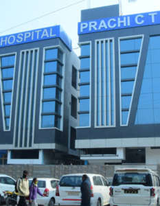 Front of Prachi Hospital