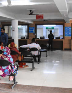 Waiting Area in Prachi Hospital